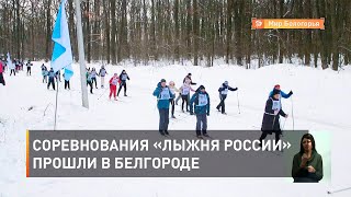 Соревнования «Лыжня России» прошли в Белгороде 