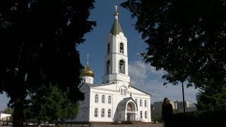 В Алексеевке идет роспись Свято-Троицкого собора