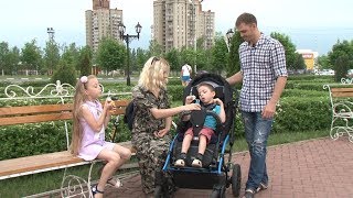 Мальчику из Губкина подарили инвалидную коляску