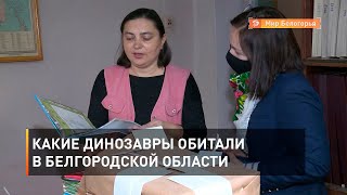 Какие динозавры обитали в Белгородской области