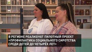 В регионе реализуют пилотный проект «Профилактика социального сиротства среди детей до четырёх лет»