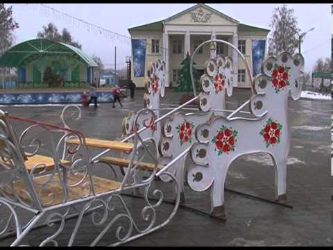На площади в Короче установили железных коней