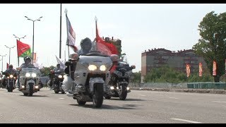 Мотопробег Победы от байкеров Старого Оскола