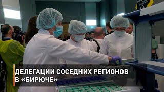 Делегации соседних регионов в «Бирюче»