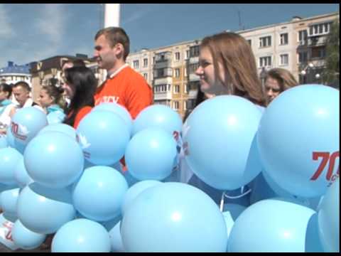 Флешмоб ко Дню Победы в БелГУ