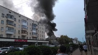 Крупный пожар в Белгороде