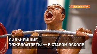 Сильнейшие тяжелоатлеты — в Старом Осколе