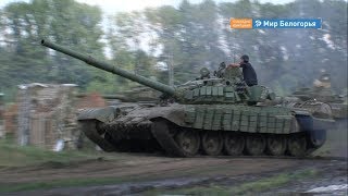 Парад военной техники в Прохоровке