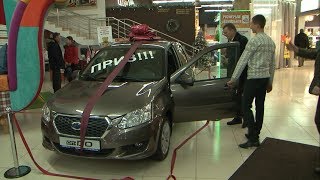 «Мебельный город» подарил автомобиль