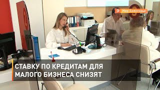 Ставку по кредитам для малого бизнеса снизят