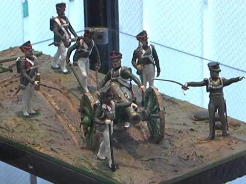 В Белгороде заработала выставка солдатиков войны 1812 года 