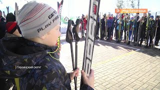 Лыжный инвентарь для чуевских школьников