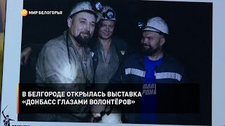 В Белгороде открылась выставка «Донбасс глазами волонтёров»