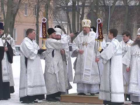 Крестный ход на Рождество