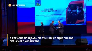 В регионе поздравили лучших специалистов сельского хозяйства