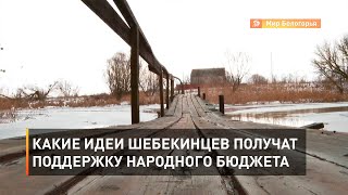 Какие идеи шебекинцев получат поддержку народного бюджета