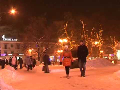 Новогоднее оформление Белгорода 