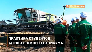 Практика студентов Алексеевского техникума 