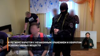 В регионе борются с незаконным хранением и оборотом психоактивных веществ
