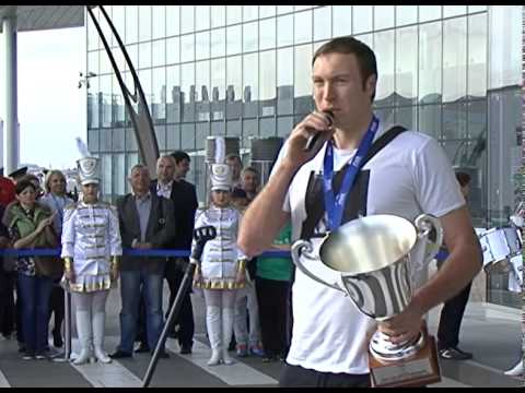 Белгородцы встретили вернувшийся с клубного чемпионата мира ВК «Белогорье»