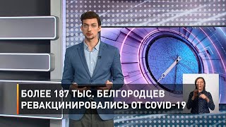 Более 187 тыс. белгородцев ревакцинировались от COVID-19