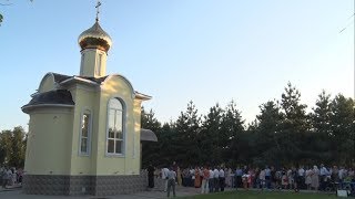 В Новом Осколе на месте кладбища построили храм