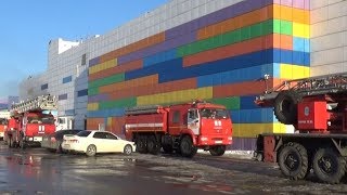 Возгорание в торговом центре «Спутник-Дом»