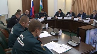 Чистка снега на белгородских дорогах зимой 2019 года