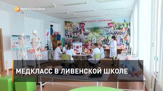 Медкласс в Ливенской школе