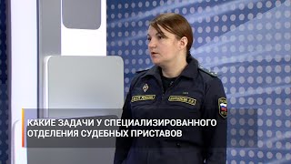 Какие задачи выполняет специализированное самостоятельное отделение судебных приставов