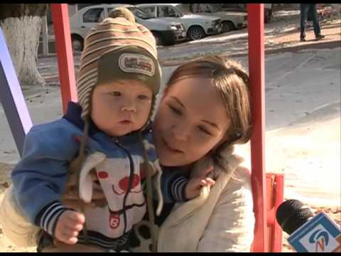 Открытие детской площадки