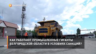 Как работают промышленные гиганты Белгородской области в условиях санкций?