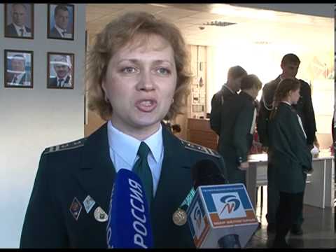 Торжественную присягу приняли кадеты таможенного класса  белгородской школы