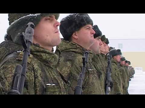 Новые знамёна Валуйской военной части