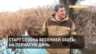 Старт сезона весенней охоты на пернатую дичь