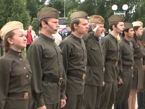 Открытие прохоровского парка Победы