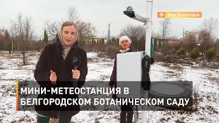 Мини-метеостанция в белгородском ботаническом саду