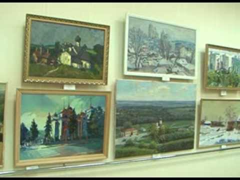 В 9-м лицее Белгорода открылась передвижная выставка картин 
