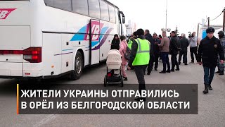 Жители Украины отправились в Орёл из Белгородской области