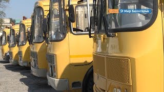 ГИБДД проверяет школьные автобусы