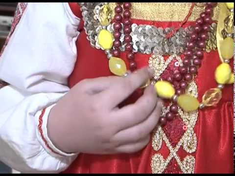 В Белгороде заработала выставка костюма певицы Марии Мордасовой