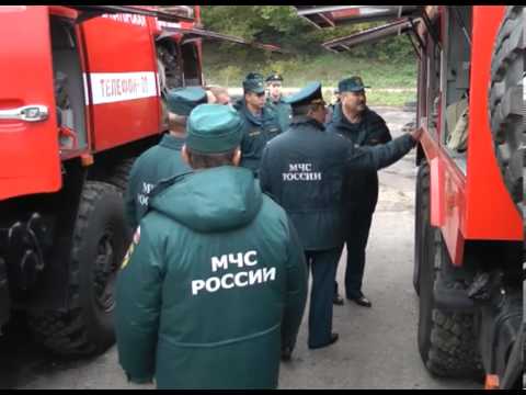 В Ракитянском районе прошли учения МЧС 