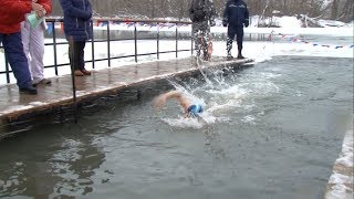 Зимний заплыв в Старом Осколе