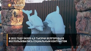 В 2022 году около 4,5 тысячи белгородцев воспользовались социальным контрактом