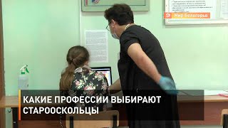 Какие профессии выбирают старооскольцы