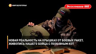 Новая реальность на крышках от боевых ракет. Живопись нашего бойца с позывным Кот