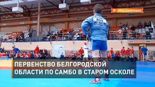 Первенство Белгородской области по самбо в Старом Осколе