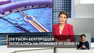 210 тысяч белгородцев записались на прививку от COVID-19