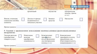 С 1 февраля пассажирская таможенная декларация изменится