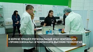 В Короче прошёл региональный этап чемпионата «Профессионалы» и Чемпионата высоких технологий